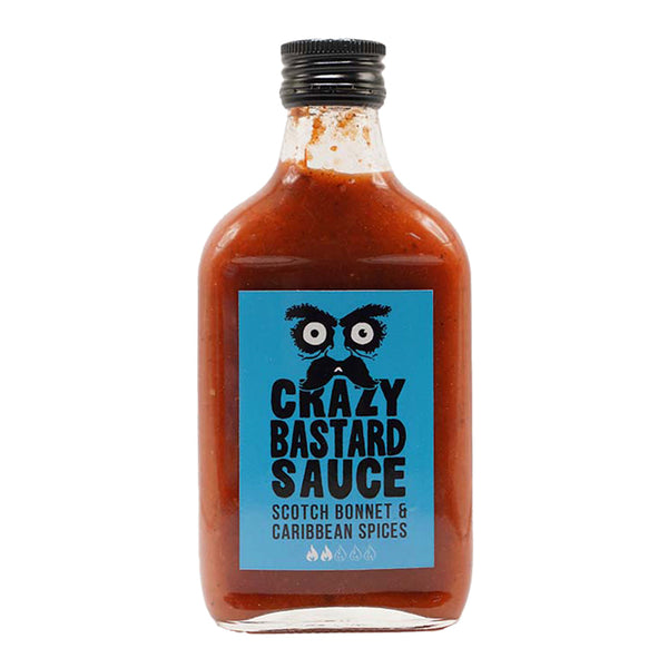 Salsa Scotch Bonnet & Caribbean Spices 100-200ml - Crazy Bastard