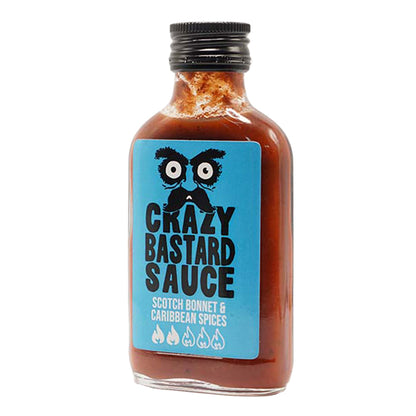 Salsa Scotch Bonnet & Caribbean Spices 100-200ml - Crazy Bastard