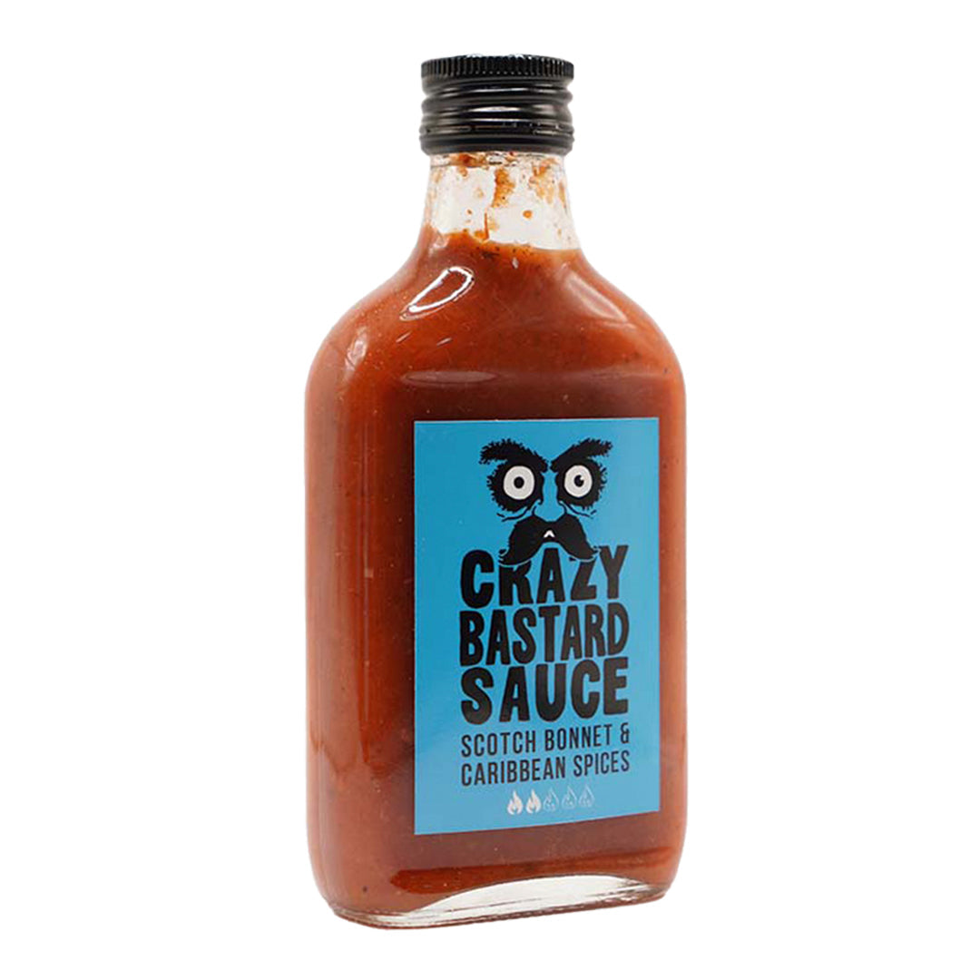 Salsa Scotch Bonnet & Caribbean Spices 100-200ml - Crazy Bastard