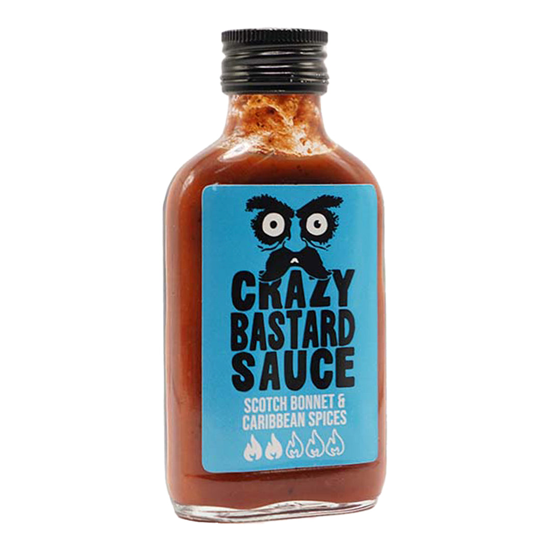Salsa Scotch Bonnet & Caribbean Spices 100-200ml - Crazy Bastard