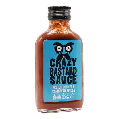 Salsa Scotch Bonnet & Caribbean Spices 100-200ml - Crazy Bastard