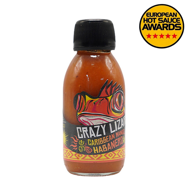 Salsa Caribbean Mango Habanero Crazy Lizard - European Hot Sauce Awards