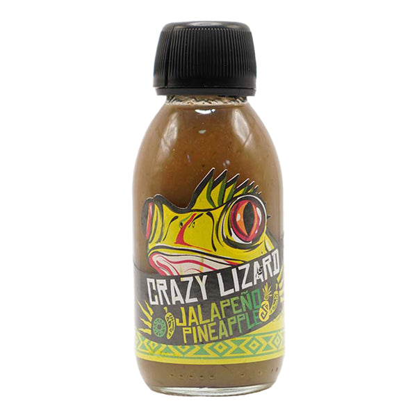 Salsa Jalapeño Pineapple120 ml - Crazy Lizard
