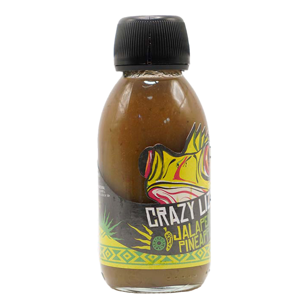 Salsa Jalapeño Pineapple 100 ml - Crazy Lizard