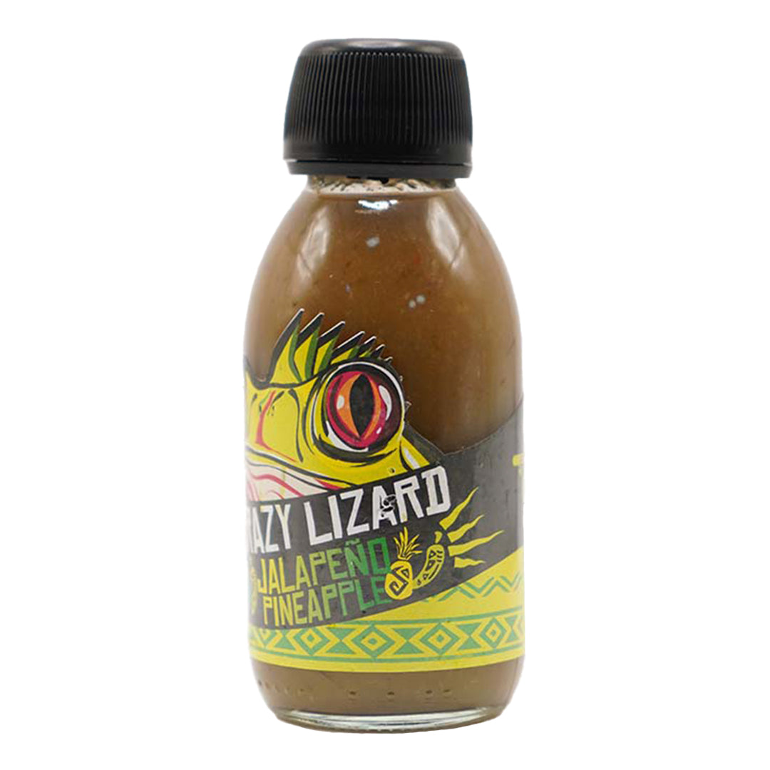 Salsa Jalapeño Pineapple 100 ml - Crazy Lizard