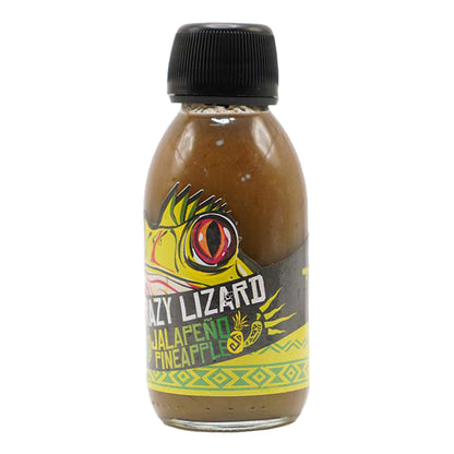 Salsa Jalapeño Pineapple 100 ml - Crazy Lizard