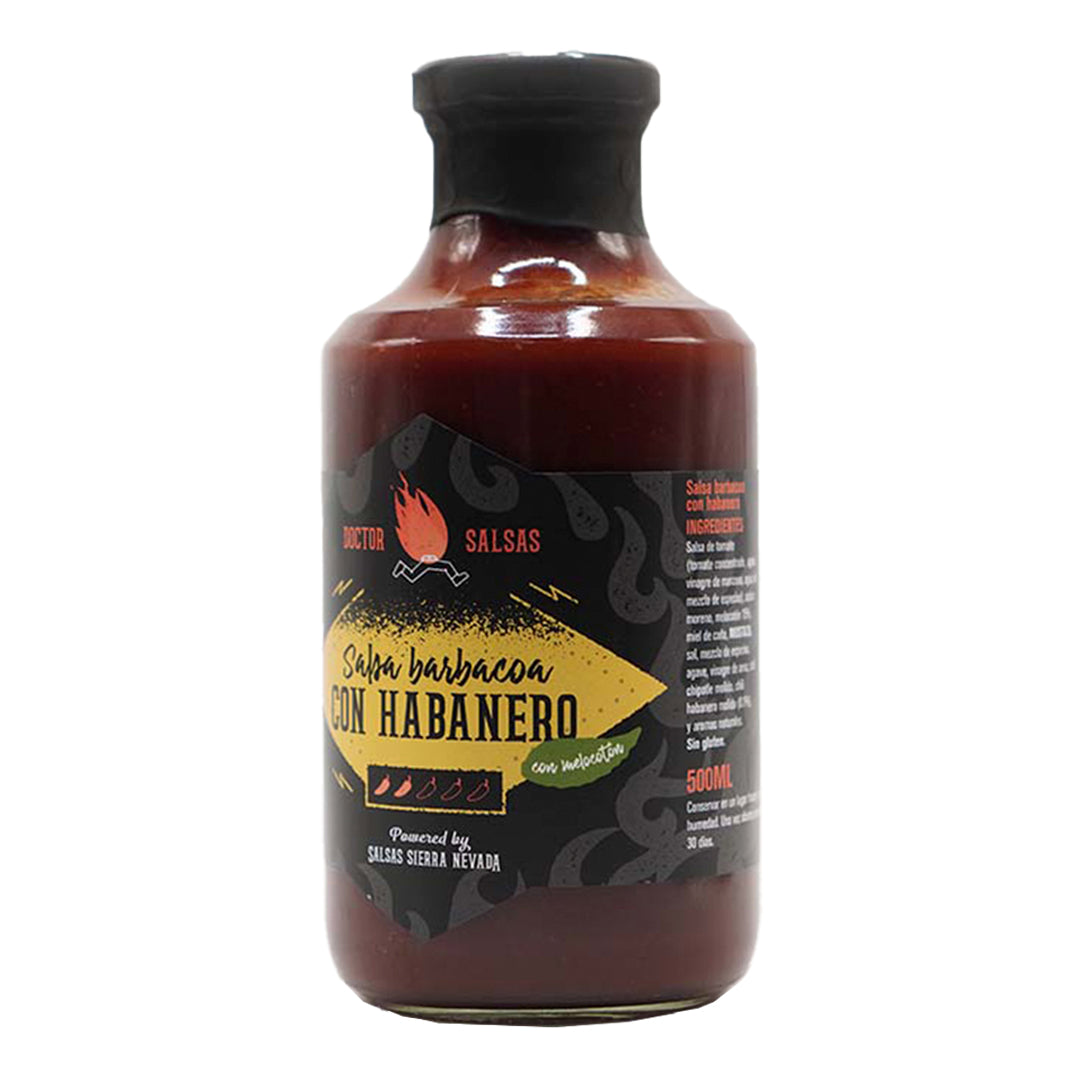 Salsa Barbacoa con Habanero - 500ml - Doctor Salsas DOCTOR SALSAS