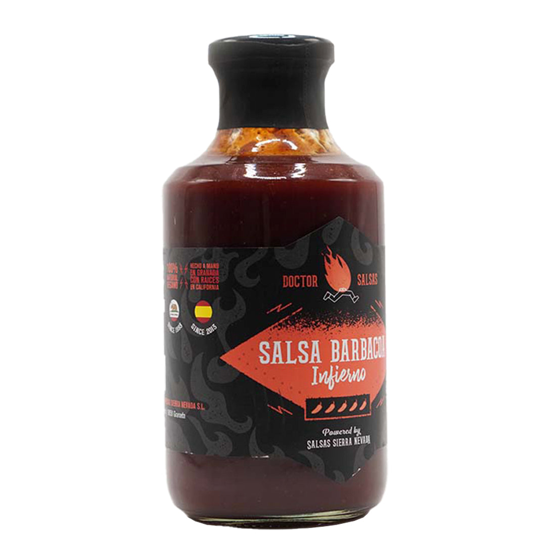 Salsa Barbacoa Infierno 500 ml - Doctor Salsas