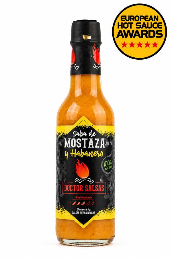 Salsa Mostaza y Habanero - 150ml - Doctor Salsas