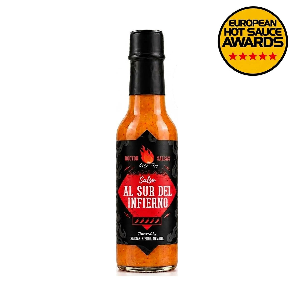 Salsa Al Sur del Infierno Doctor Salsas - European Hot Sauce Awards