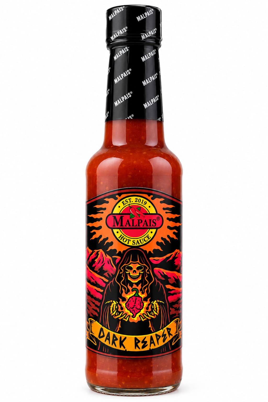 Salsa Dark Reaper Carolina Reaper - 160ml - Mal País