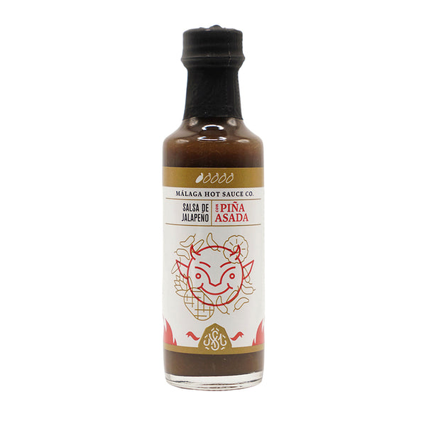 Salsa Jalapeño Piña Asada - 100ml - Málaga Hot Sauce MALAGA HOT SAUCE