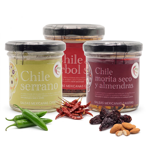 Pack México Auténtico - 3 Salsas Mexicanas - Salsas Chilangas