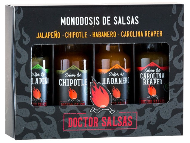 Pack Degustación Monodosis 4 X 20 ml - Doctor Salsas