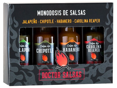 Pack Degustación Monodosis 4 X 20 ml - Doctor Salsas