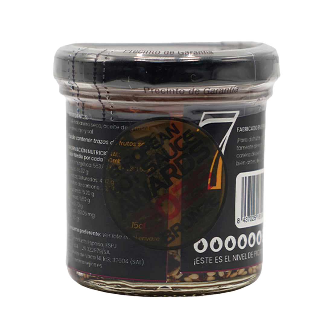 Salsa Habanero Seco Y Sésamo 150 ml