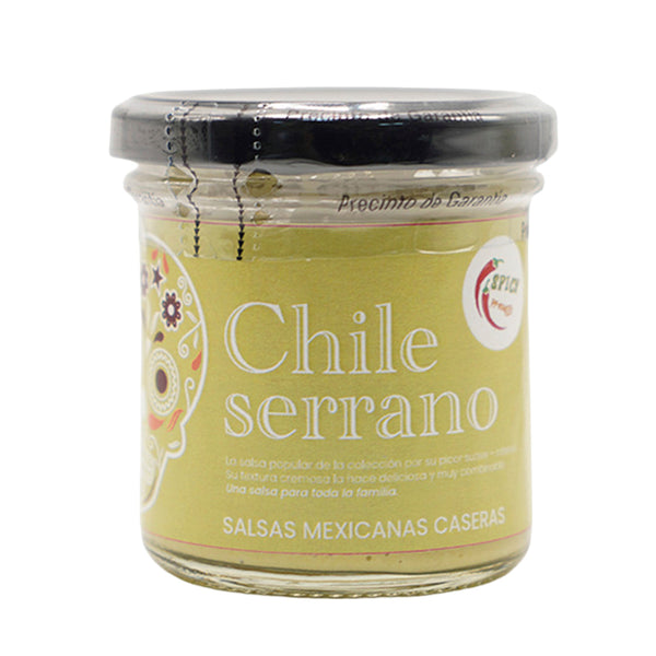 Salsa Chile Serrano 150 ml - Salsas Chilangas