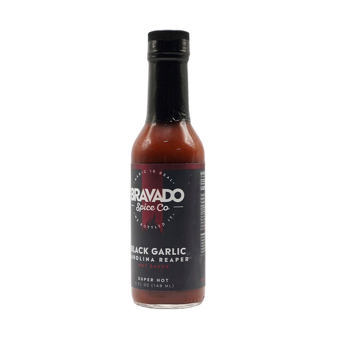Salsa Black Garlic & Carolina Reaper 148 ml - Bravado
